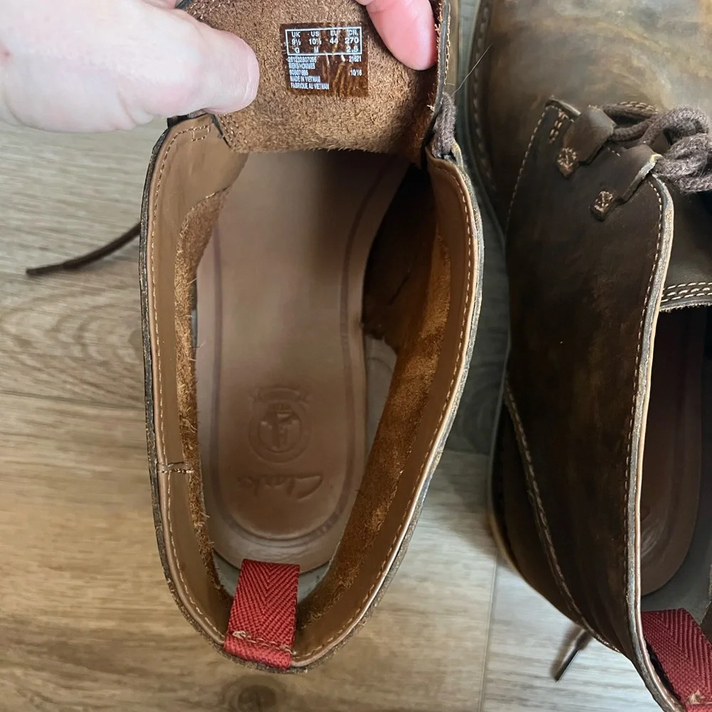 Clark’s Eastridge Mid Chukka Boot Beeswax Leather